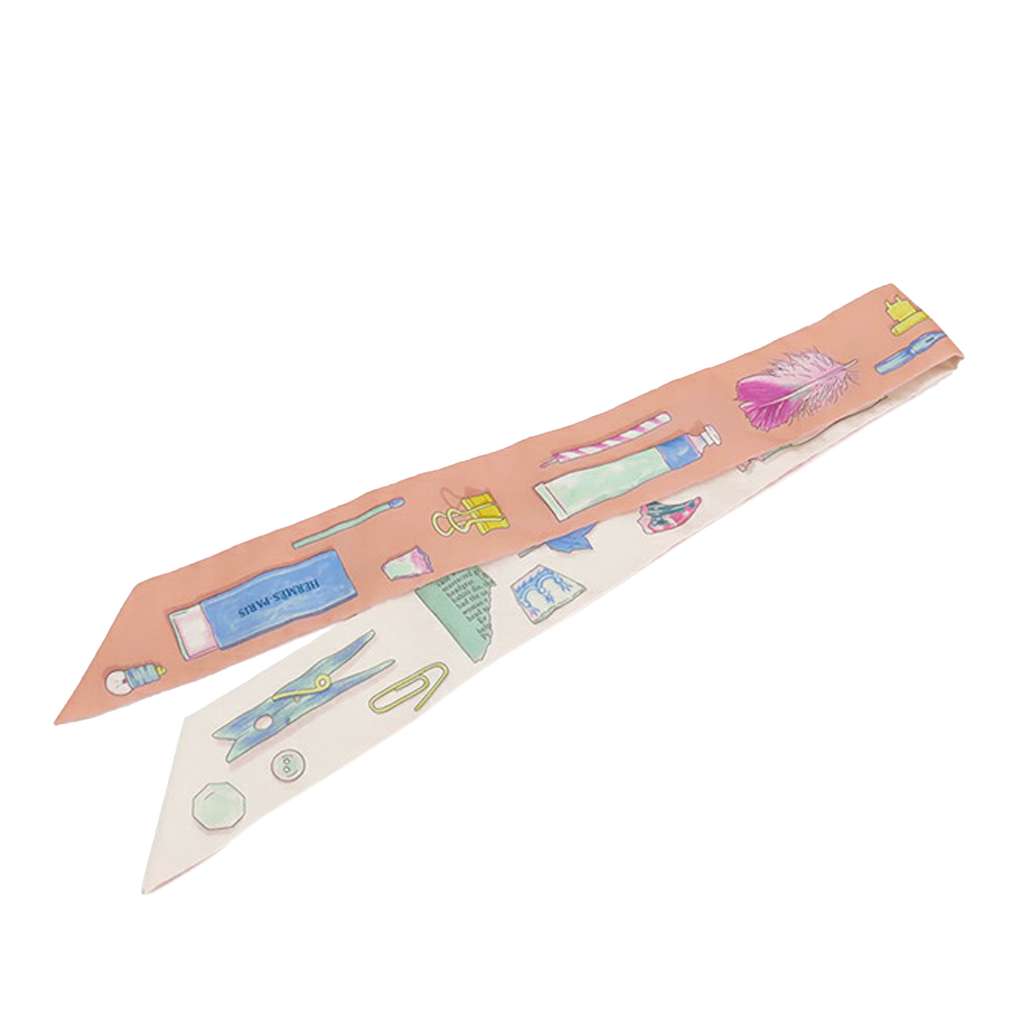 Hermès In The Pocket Silk Twilly Scarf