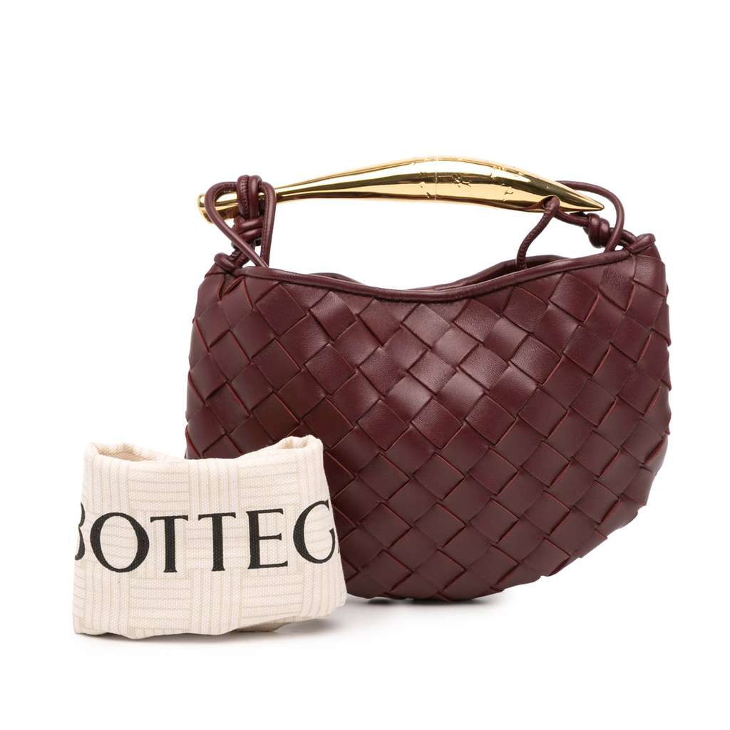 Bottega Veneta Baby Lambskin Intrecciato Sardine - Image 12