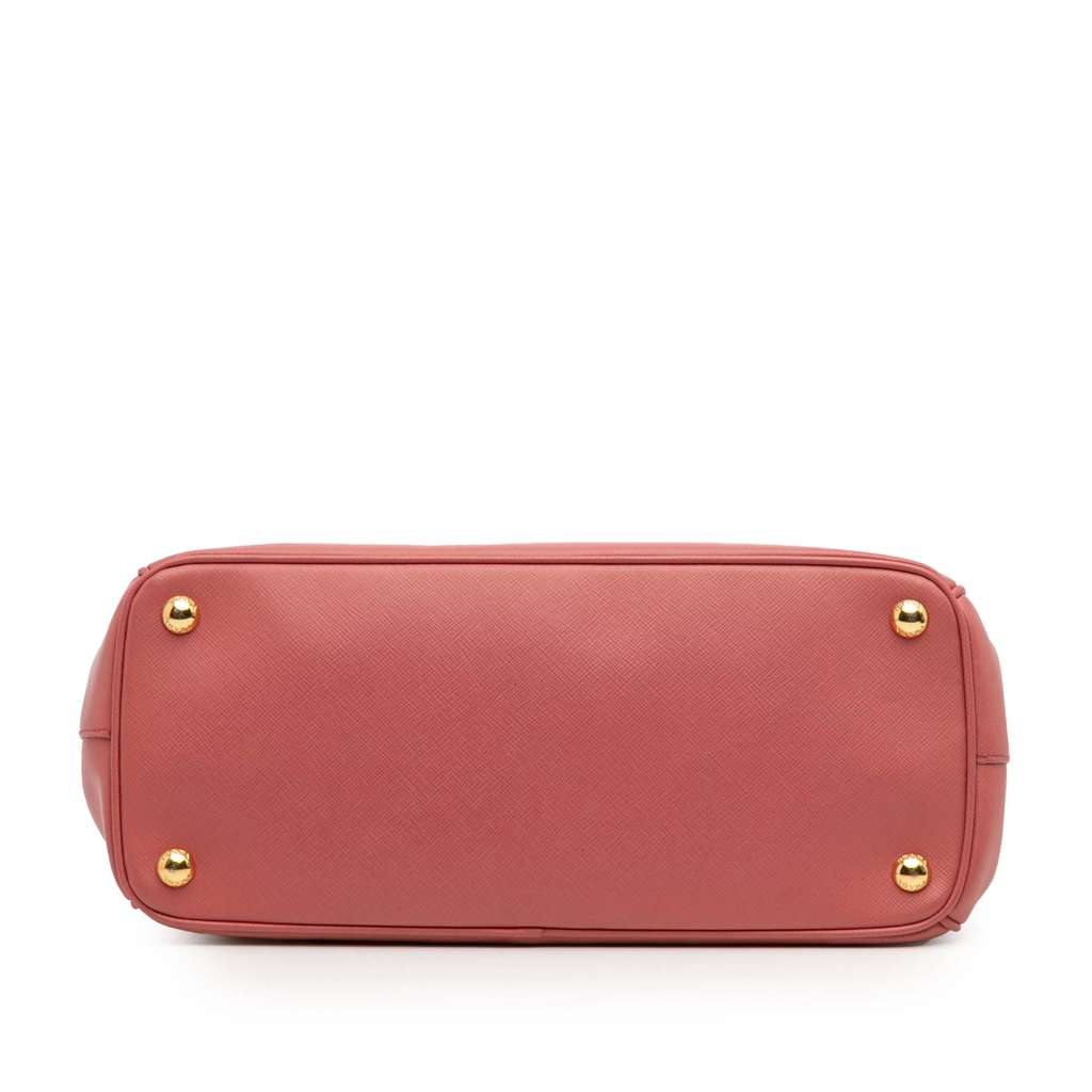 Prada Small Saffiano Lux Galleria Double Zip Satchel - Image 6