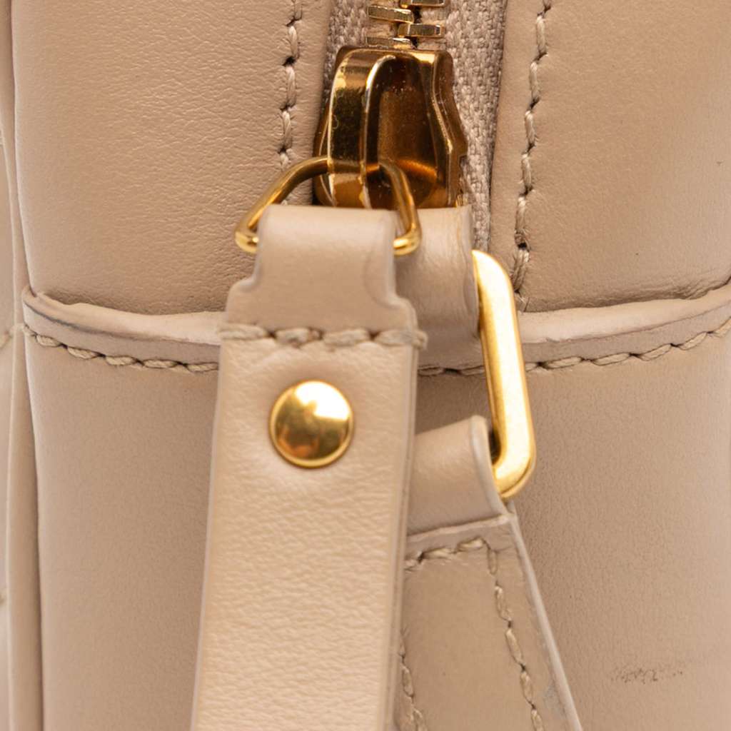 Saint Laurent Matelasse Leather Monogram Lou Camera Bag - Image 10