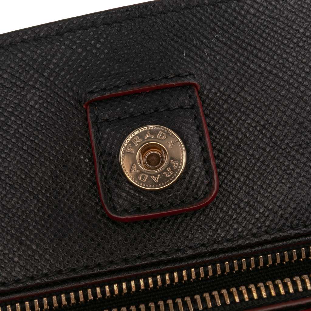 Prada Bicolor Saffiano and City Calf Tote - Image 10