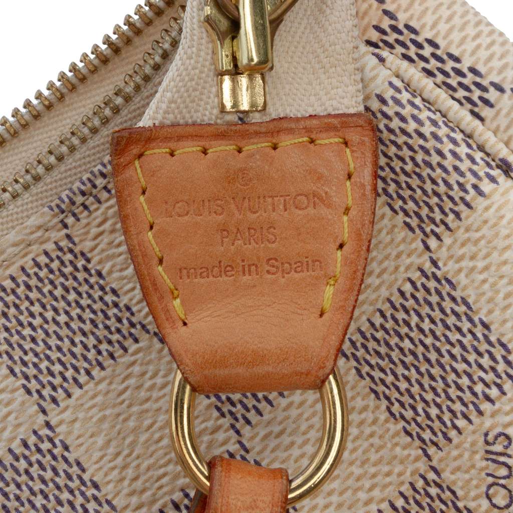 Louis Vuitton Damier Azur Pochette Accessoires - Side view