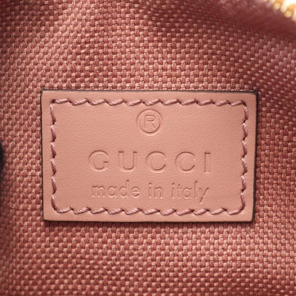 Gucci Super Mini Jumbo GG Embossed Leather Gilbert Top Handle Bag - 4