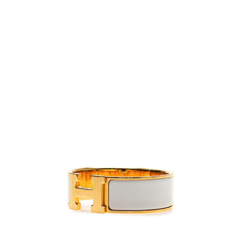 Hermès Wide Enamel Clic Clac H Bracelet PM - 2