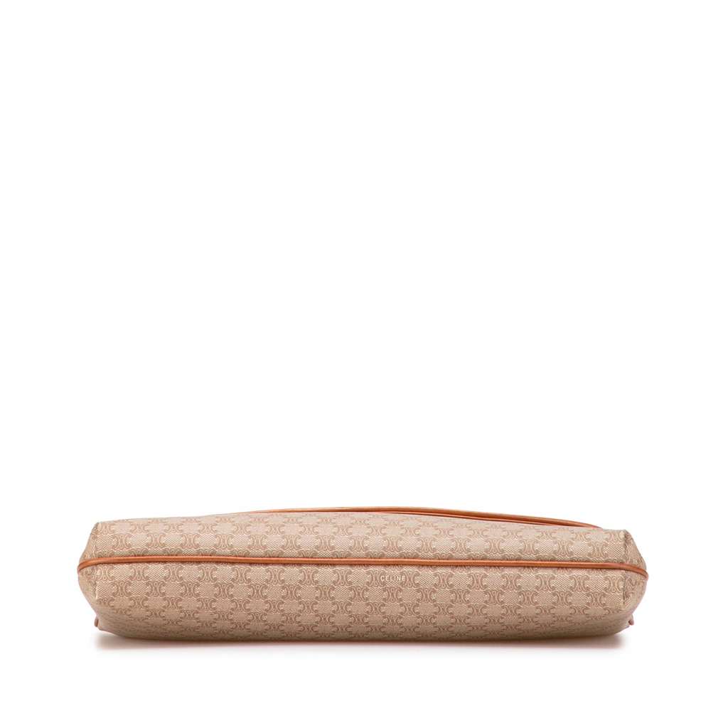Celine Macadam Coated Canvas Clutch - Image 6