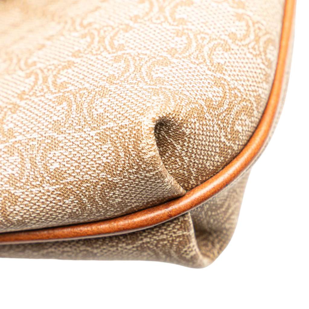 Celine Macadam Coated Canvas Clutch - Image 12