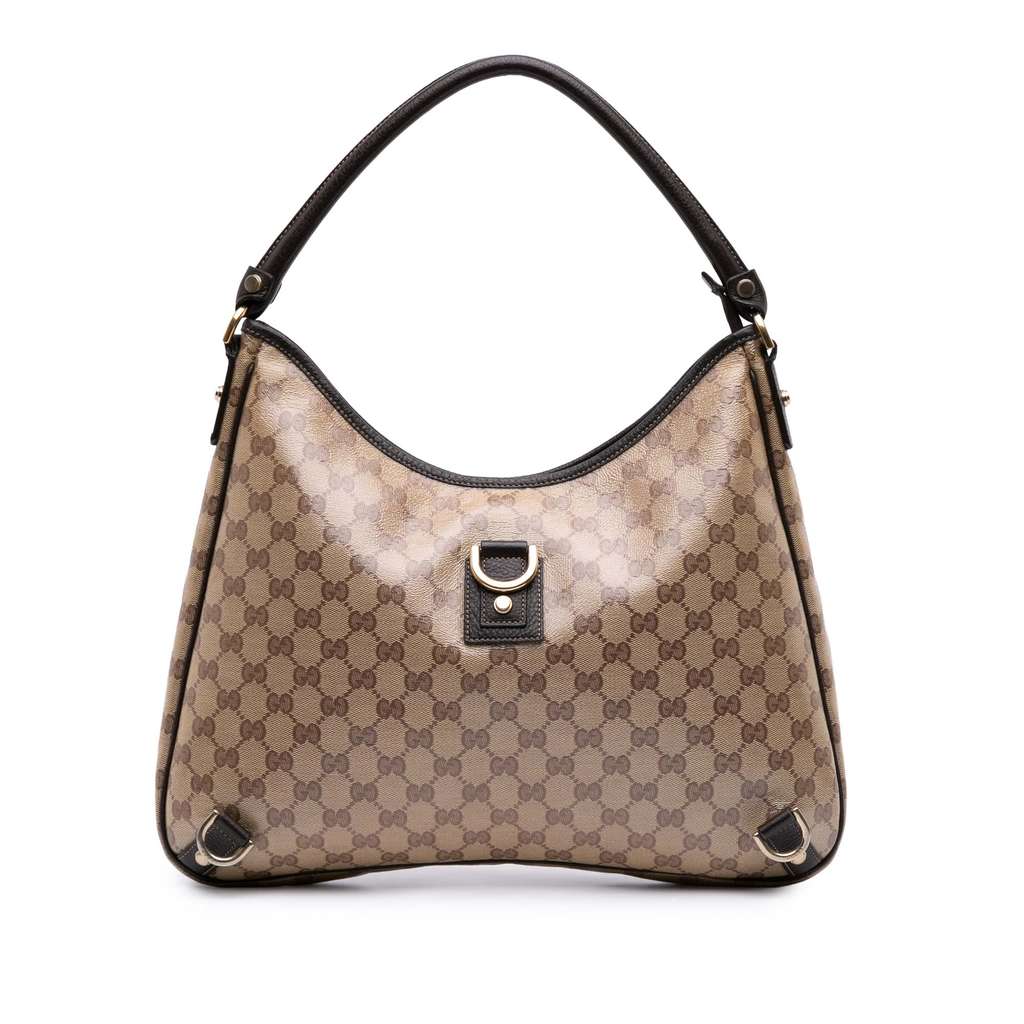Gucci GG Crystal Abbey D-Ring Shoulder Bag