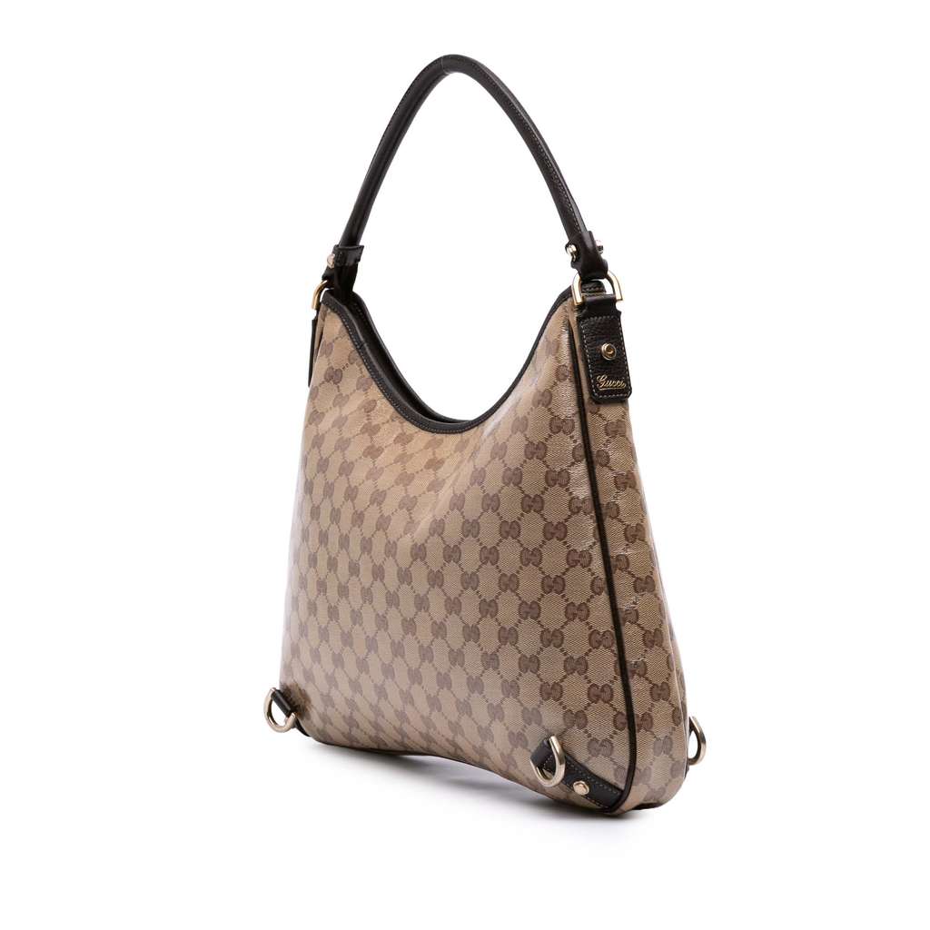 Gucci GG Crystal Abbey D-Ring Shoulder Bag - 2