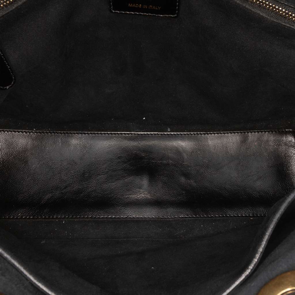 Dior Large Crinkled Patent Cannage Lady Dior - 4