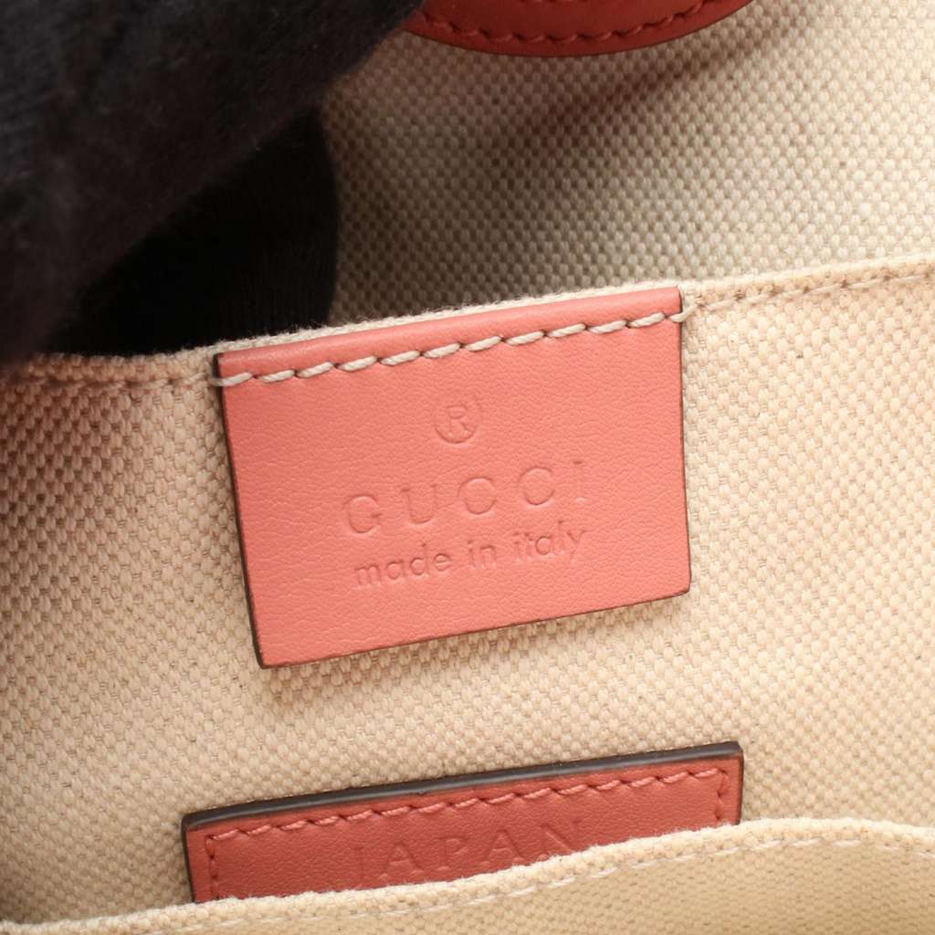 Gucci Leather GG Ribbon Satchel - 4