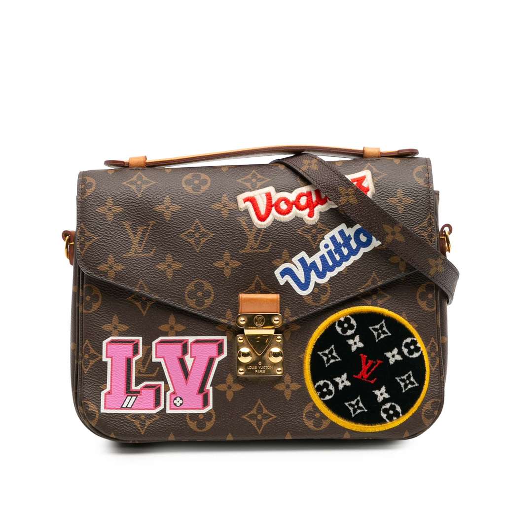 Louis Vuitton Monogram Patches Pochette Metis