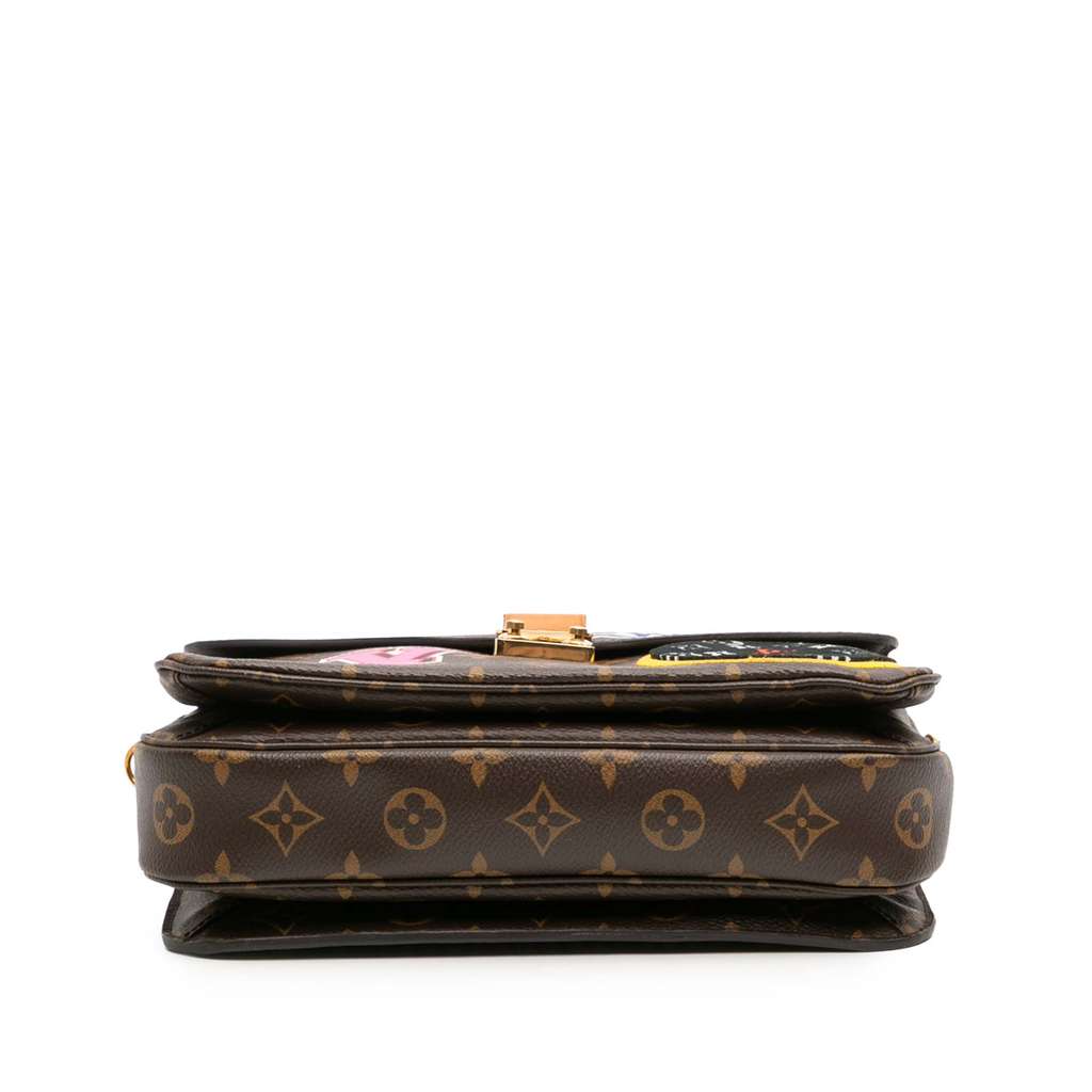 Louis Vuitton Monogram Patches Pochette Metis - Image 6