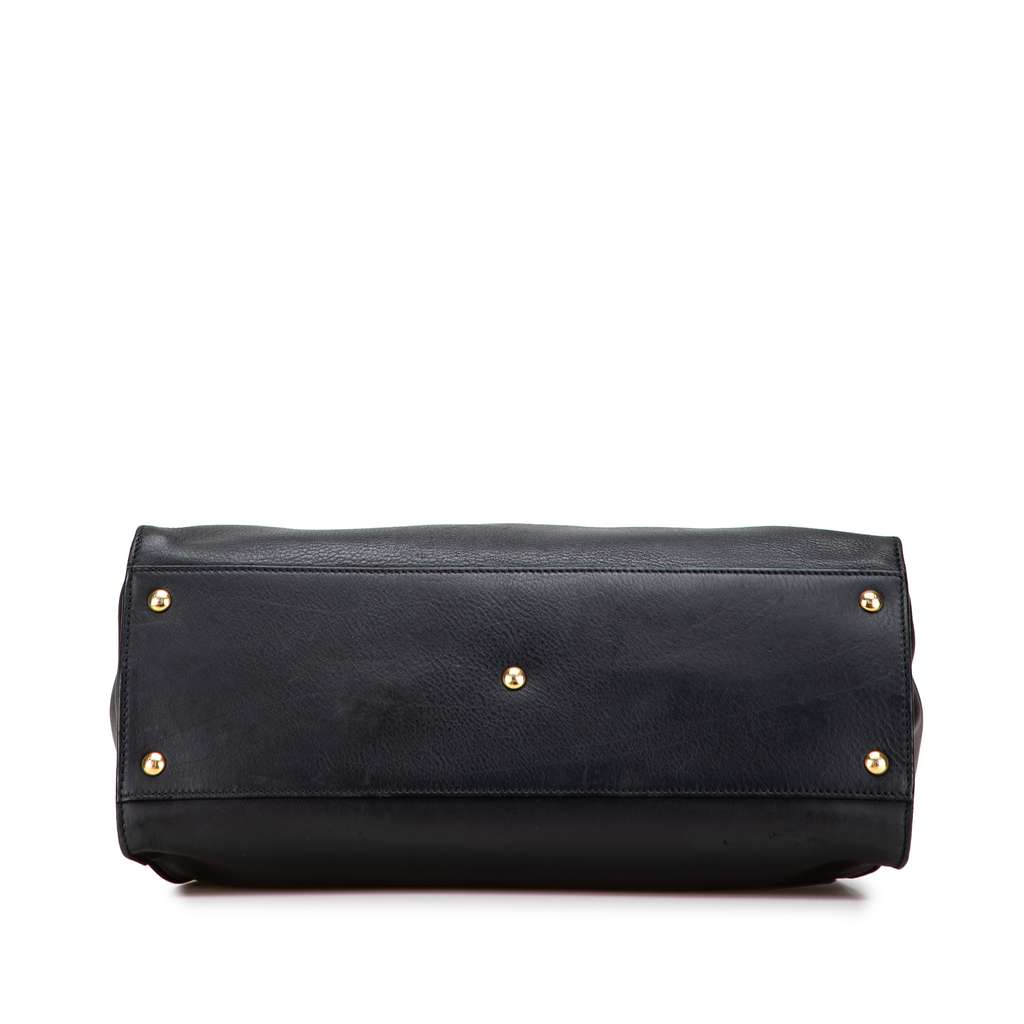 Fendi Large Goatskin Peekaboo Iconic Satchel - 3