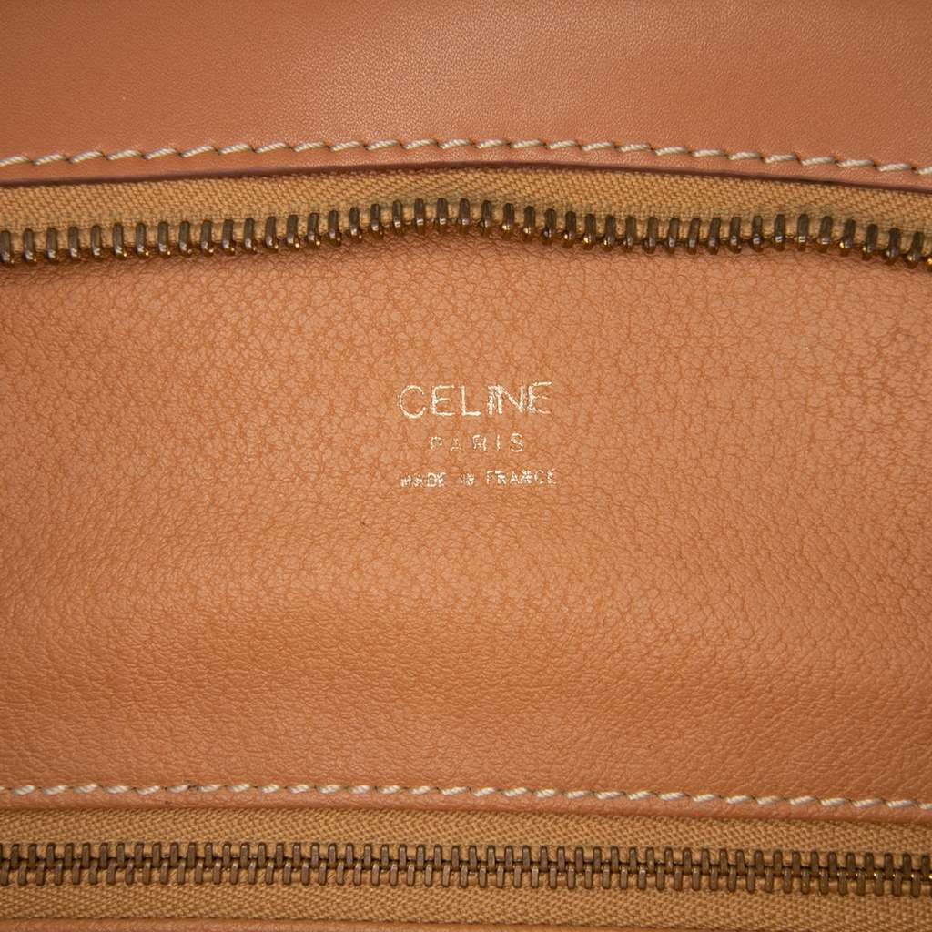 Celine Macadam Coated Canvas Shoulder Bag - Side view
