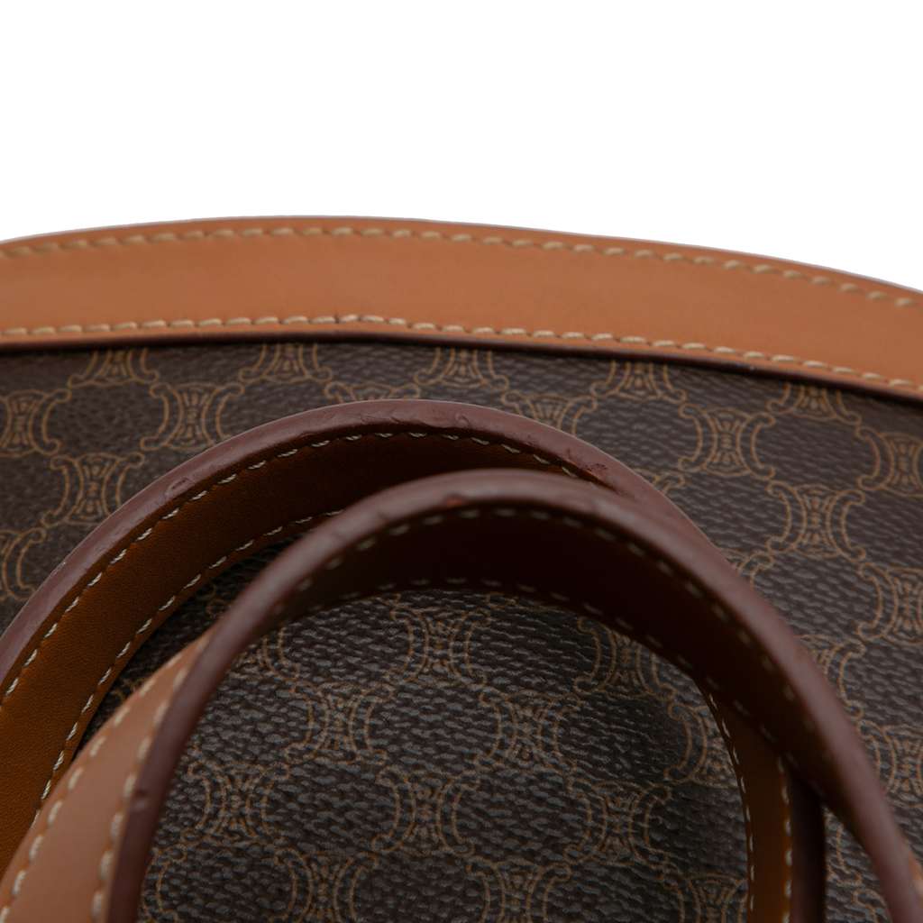 Celine Macadam Coated Canvas Shoulder Bag - Image 12