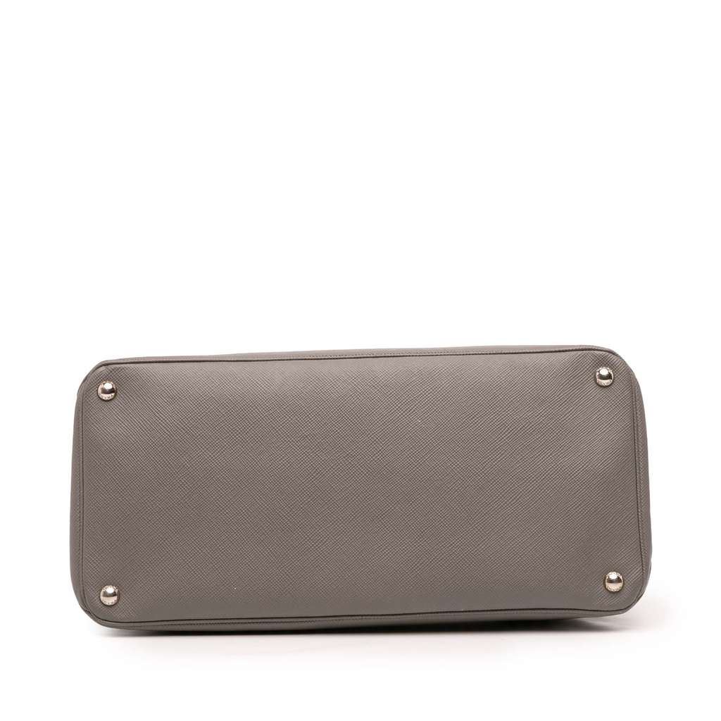 Prada Saffiano Cuir Turnlock Twin Satchel - Image 6