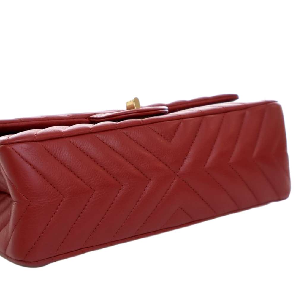 Chanel Reissue 2.55 Chevron Aged Calfskin Double Flap 225 - Image 14