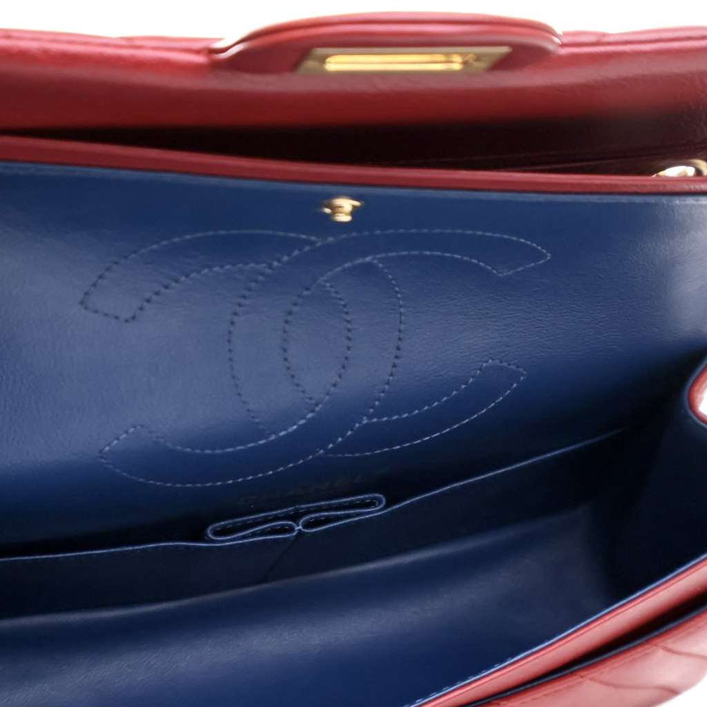 Chanel Reissue 2.55 Chevron Aged Calfskin Double Flap 225 - 4