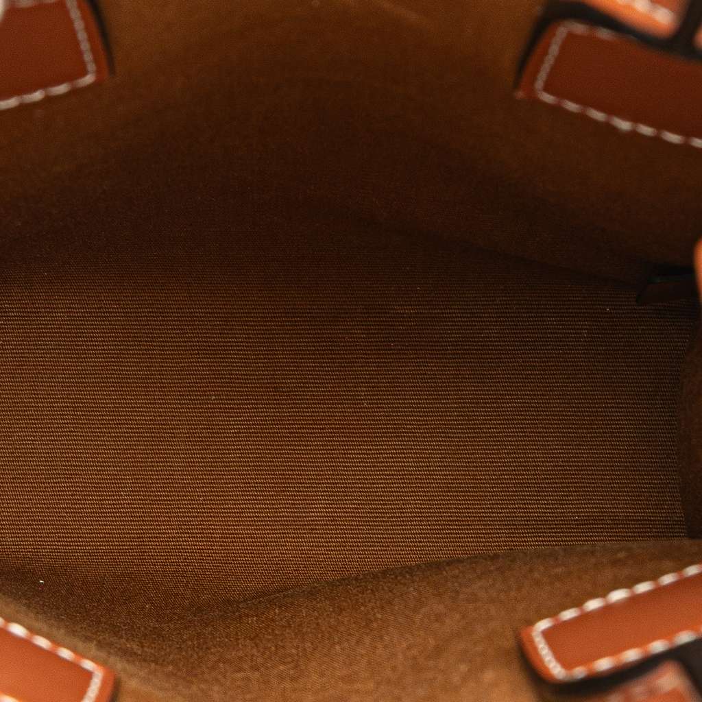 Celine Mini Triomphe Coated Canvas Vertical Cabas Satchel - 4