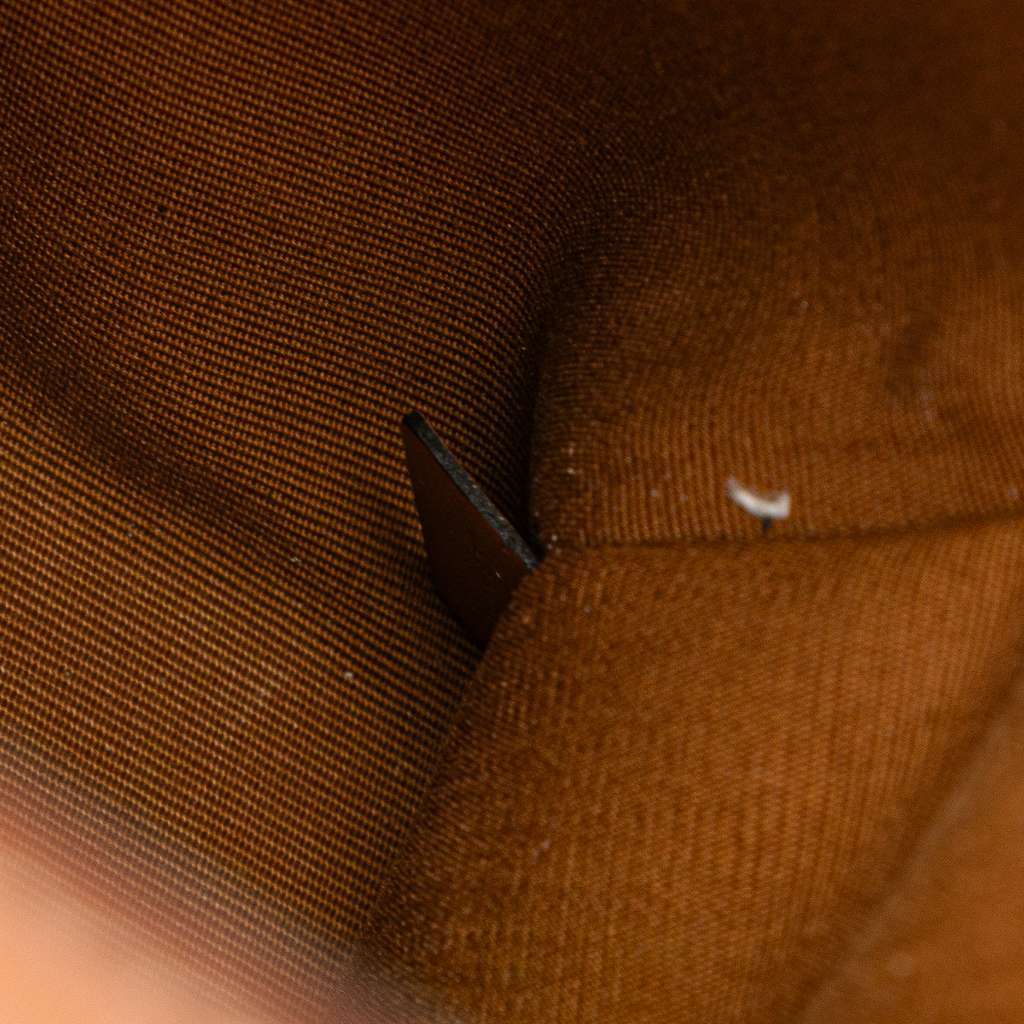 Celine Mini Triomphe Coated Canvas Vertical Cabas Satchel - Side view