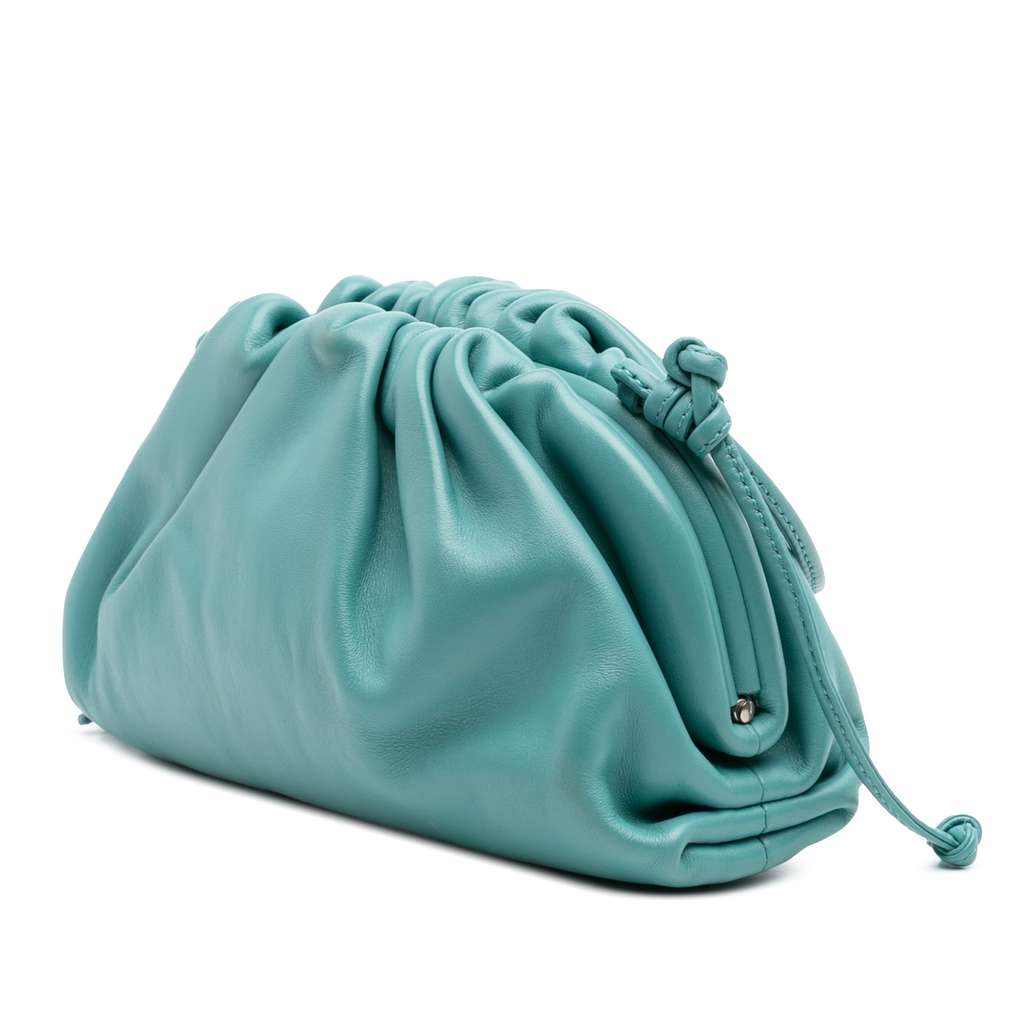 Bottega Veneta Lambskin The Mini Pouch Crossbody - Back view