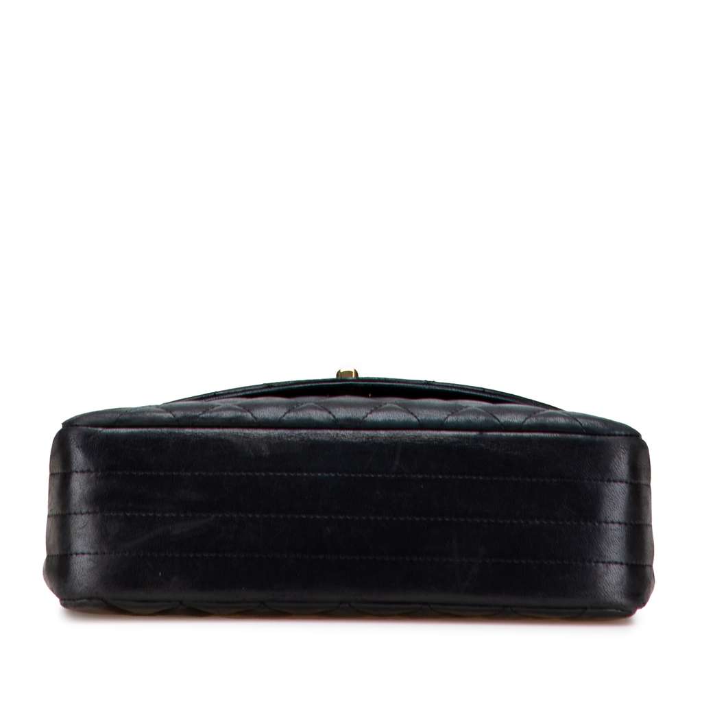 Chanel Quilted Lambskin Half Moon Single Flap - 3