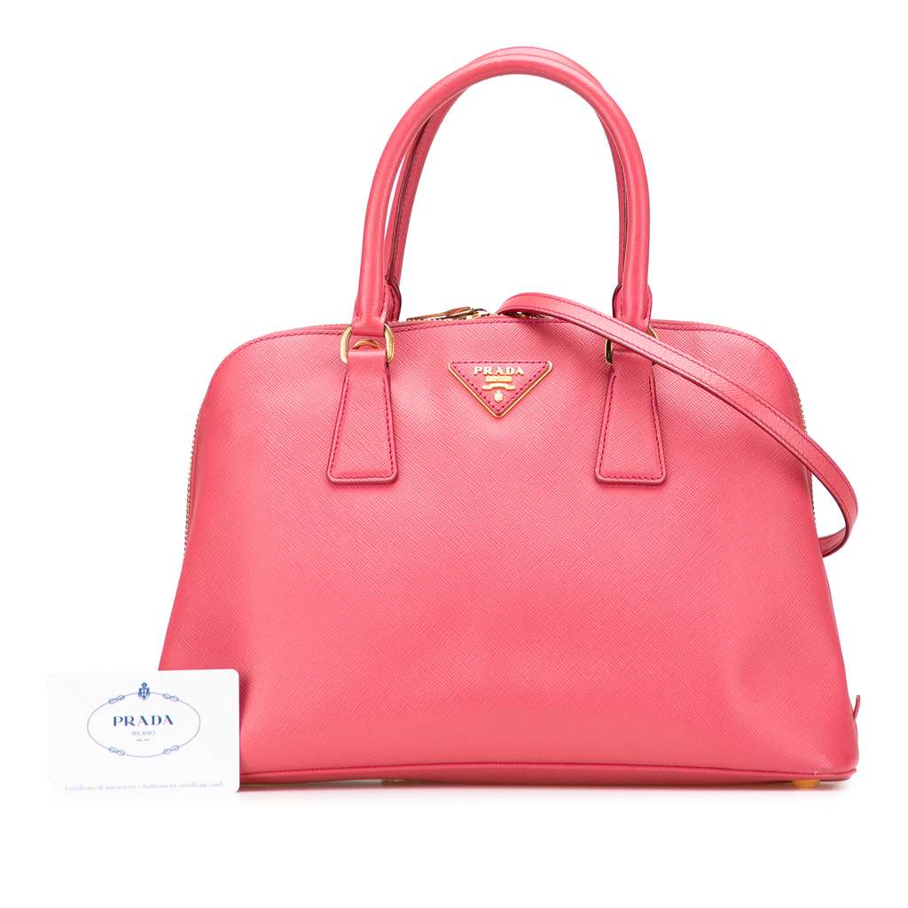 Prada Medium Saffiano Lux Promenade Satchel - Image 15