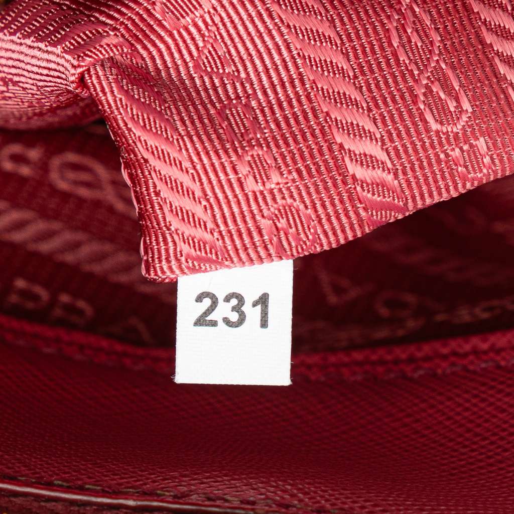 Prada Medium Saffiano Lux Promenade Satchel - Detail 2
