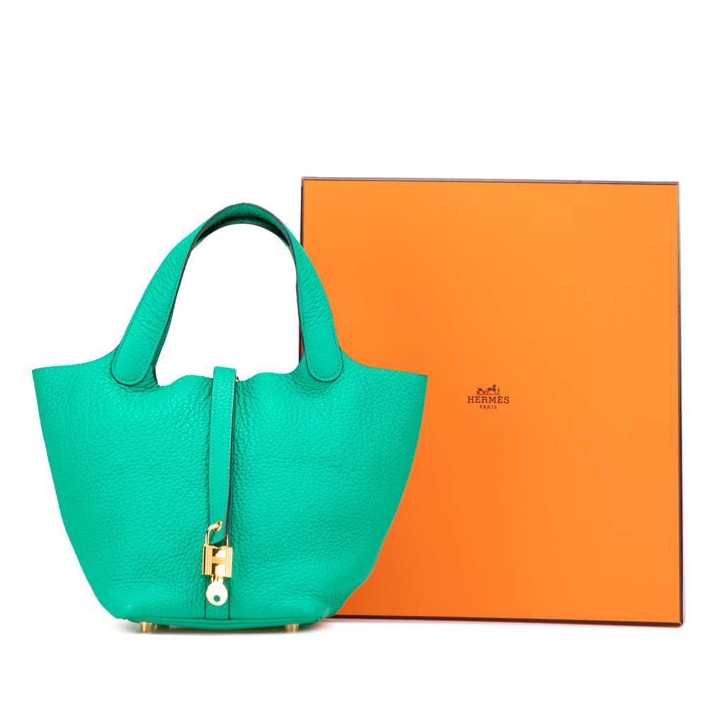 Hermès Clemence Picotin Lock 18 - Image 13