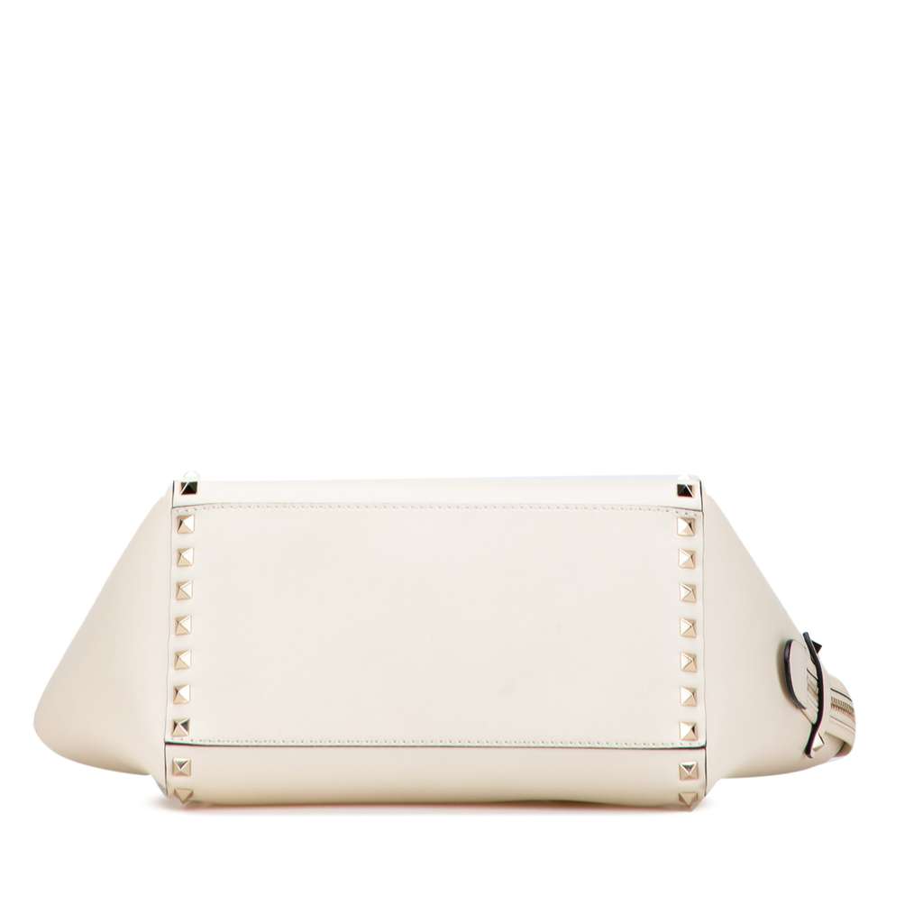 Valentino Mini Leather Rockstud Double Handle Tote - Image 6