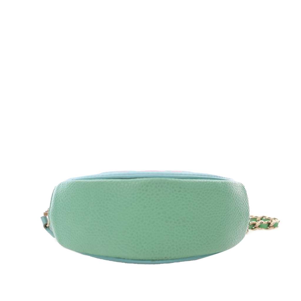 Chanel Tricolor Caviar CC Filigree Round Crossbody - 4