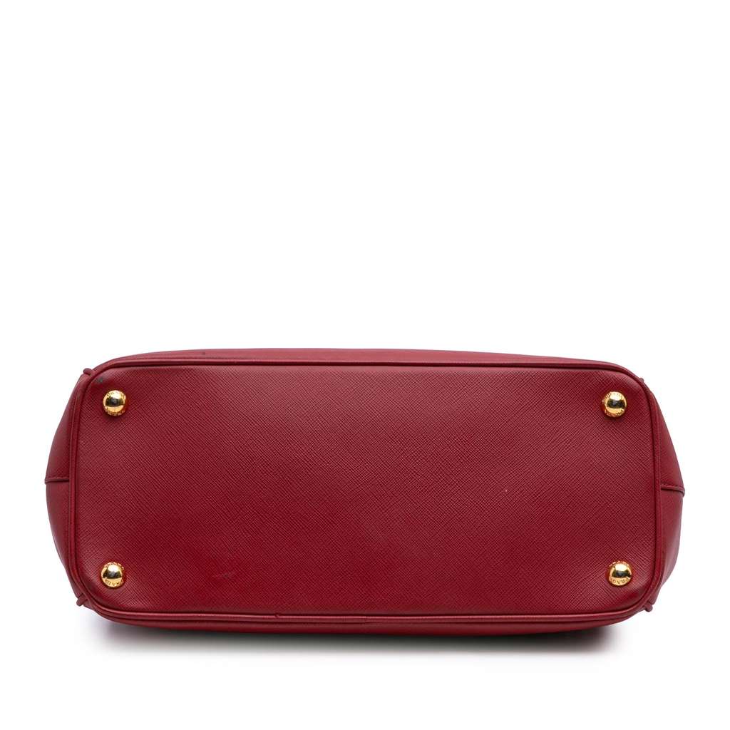 Prada Small Saffiano Lux Galleria Double Zip Satchel - 3