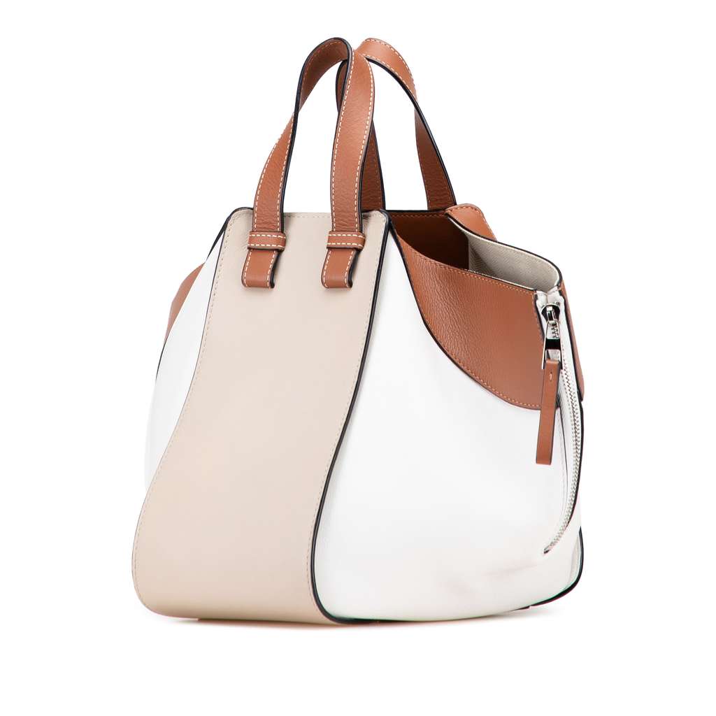 Loewe Small Tricolor Leather Hammock Satchel - 2