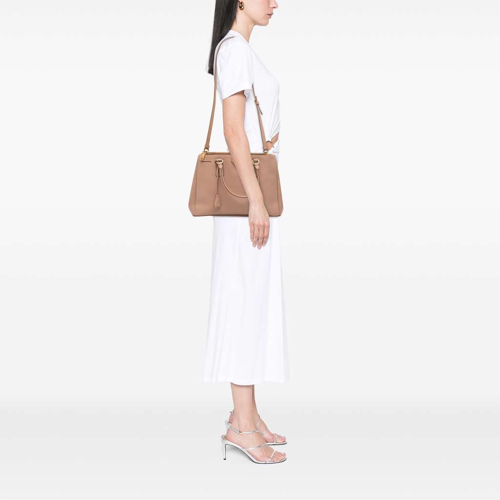 Prada Medium Saffiano Lux Galleria Double Zip Tote - Image 14