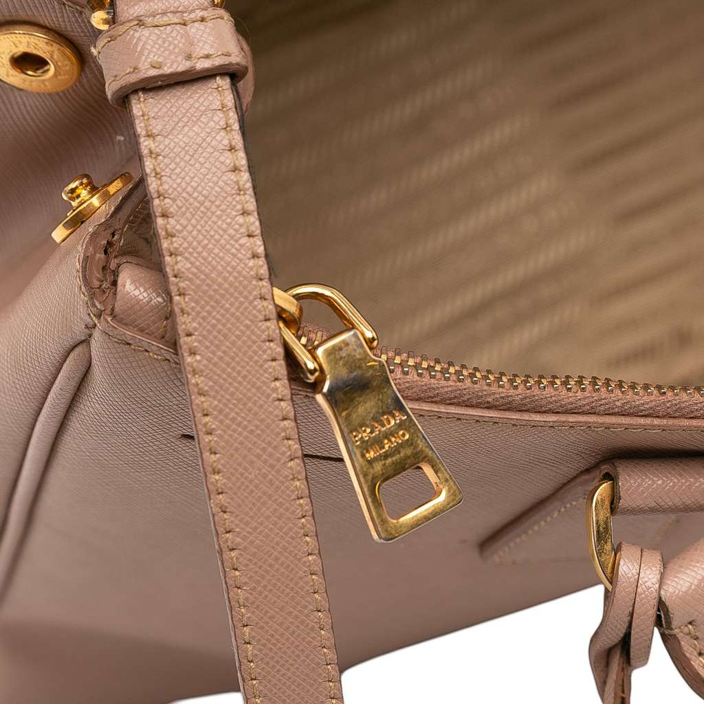 Prada Medium Saffiano Lux Galleria Double Zip Tote - Image 11