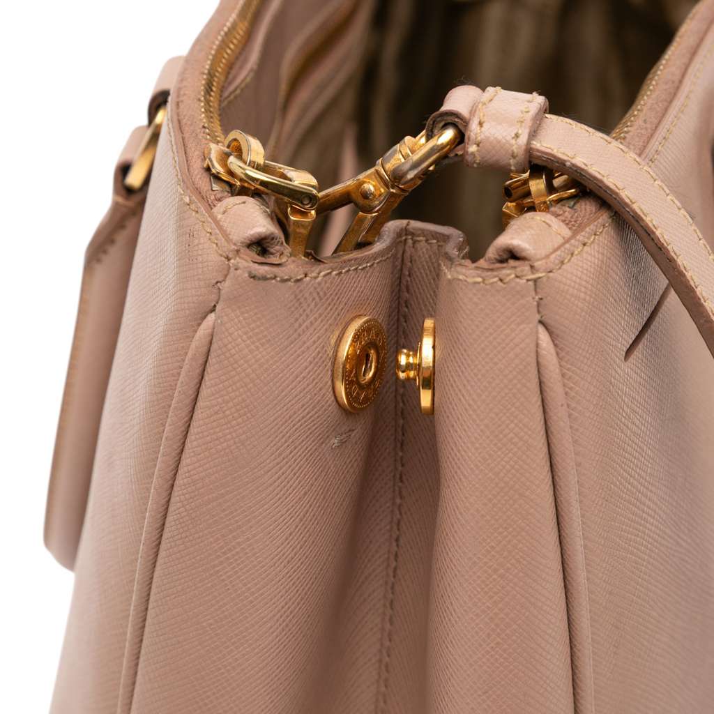 Prada Medium Saffiano Lux Galleria Double Zip Tote - Image 12