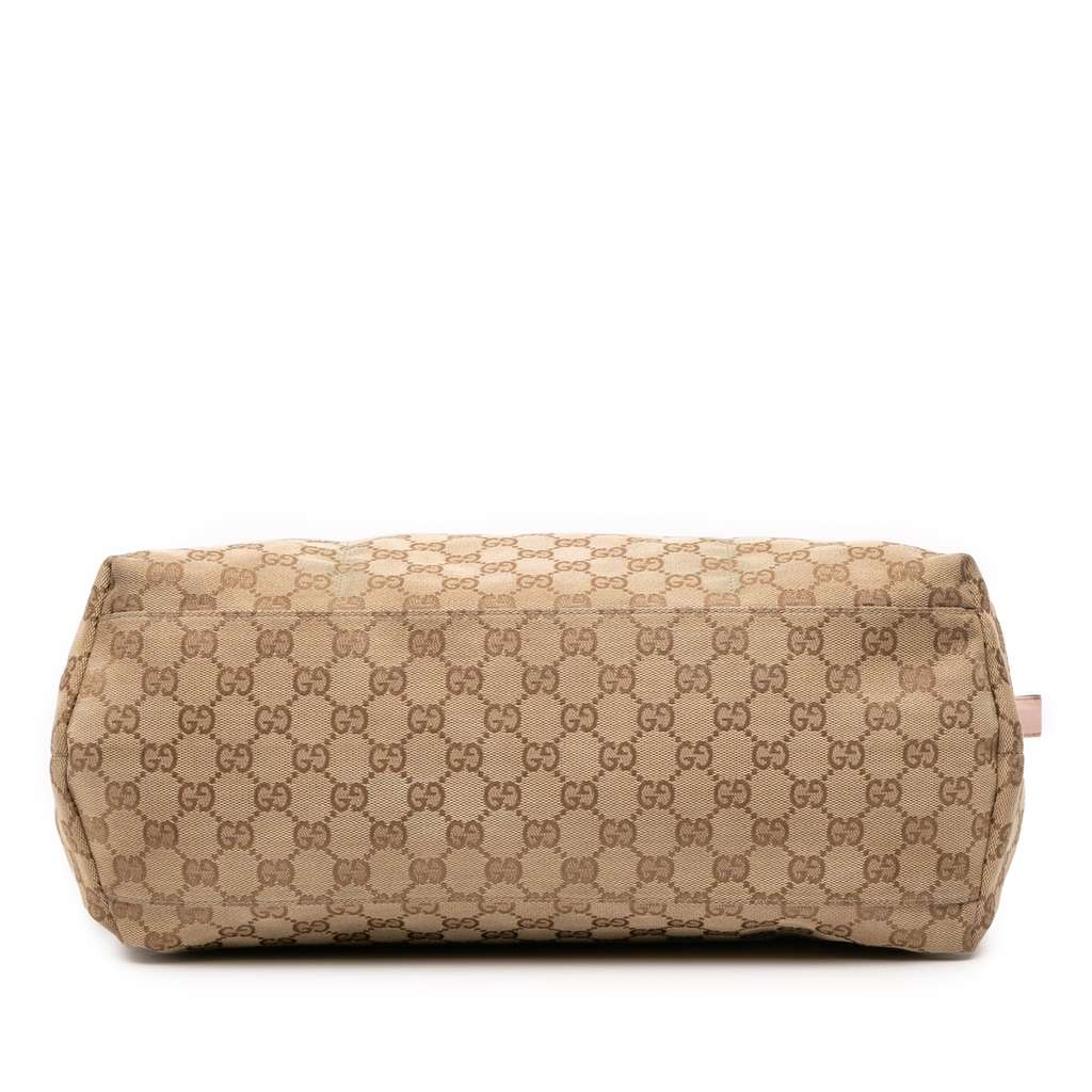 Gucci GG Canvas Web Tote - Image 6