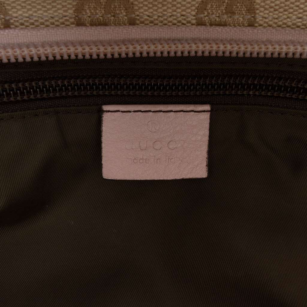Gucci GG Canvas Web Tote - Side view