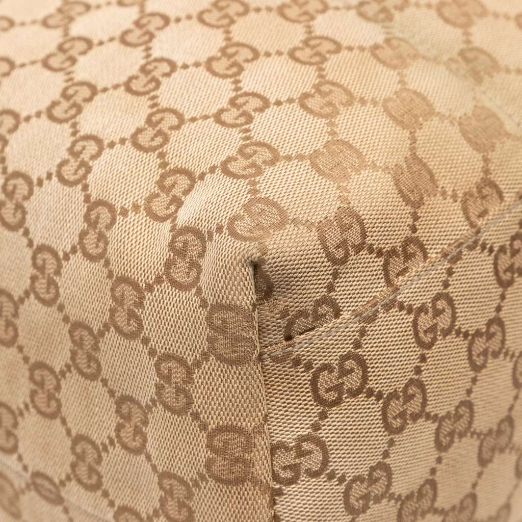 Gucci GG Canvas Web Tote - Image 10