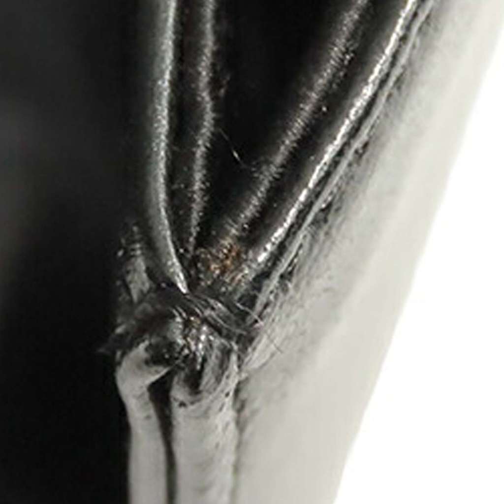 Chanel CC Stitched Lambskin Clutch With Chain - Detail 1