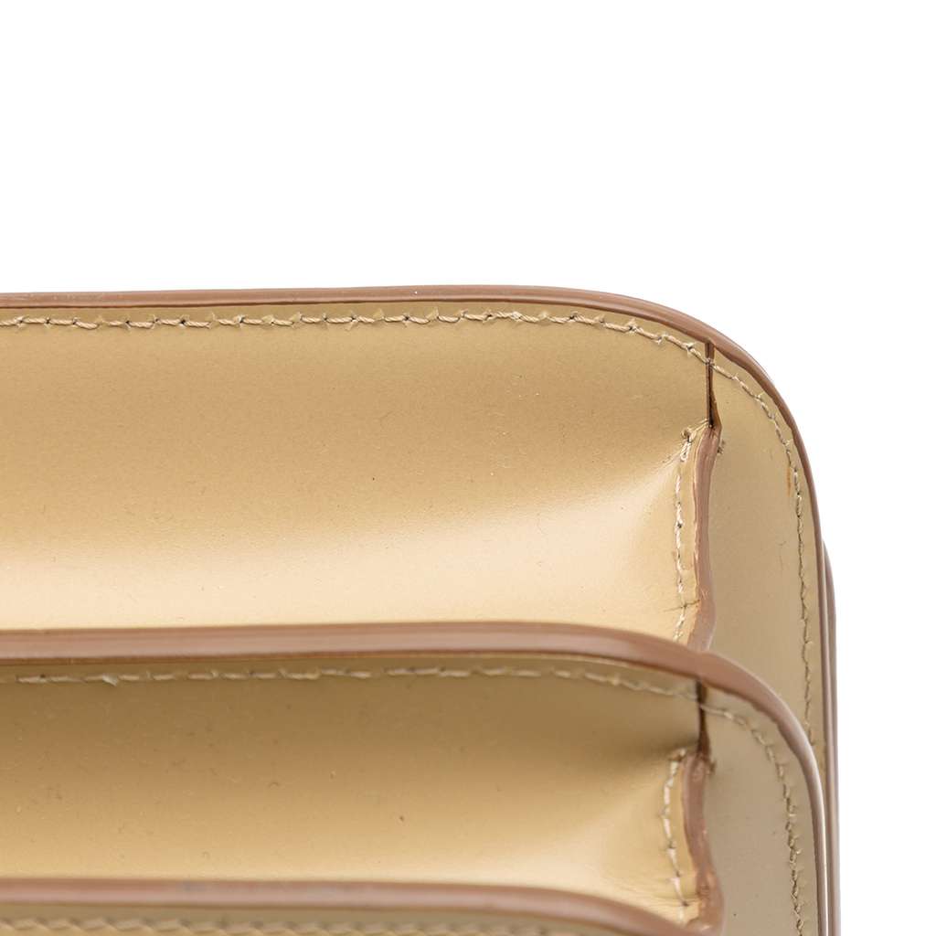 Burberry Medium TB Monogram Embossed Calfskin Chain Crossbody - Detail 2