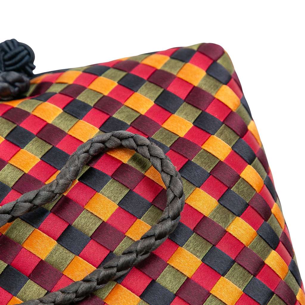 Bottega Veneta Mini Satin Intrecciato Multicolor Nodini Crossbody - Image 12