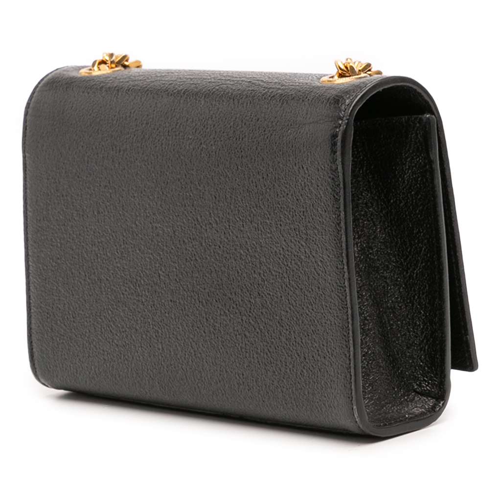 Saint Laurent Small Leather Monogram Kate Crossbody - 2