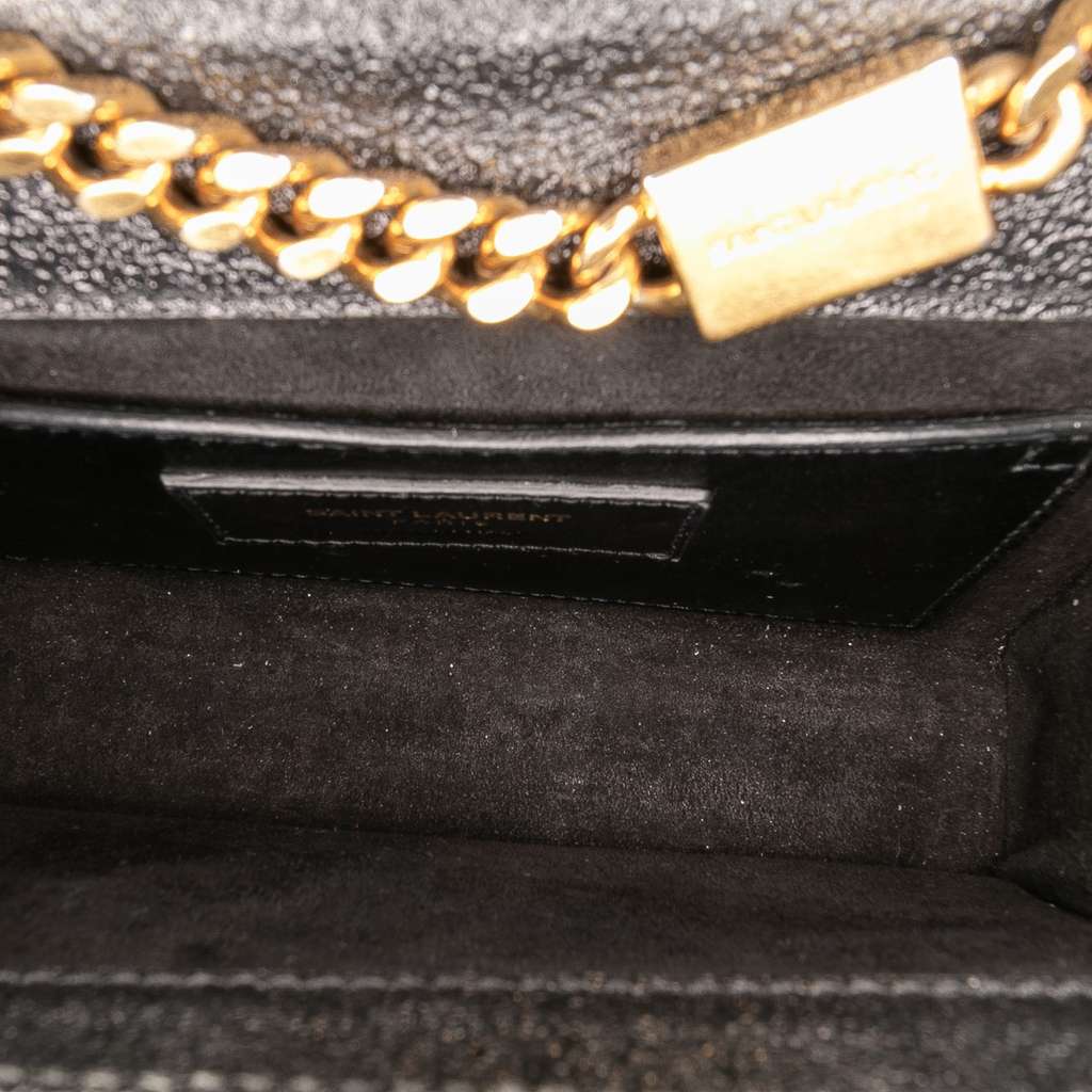 Saint Laurent Small Leather Monogram Kate Crossbody - 4
