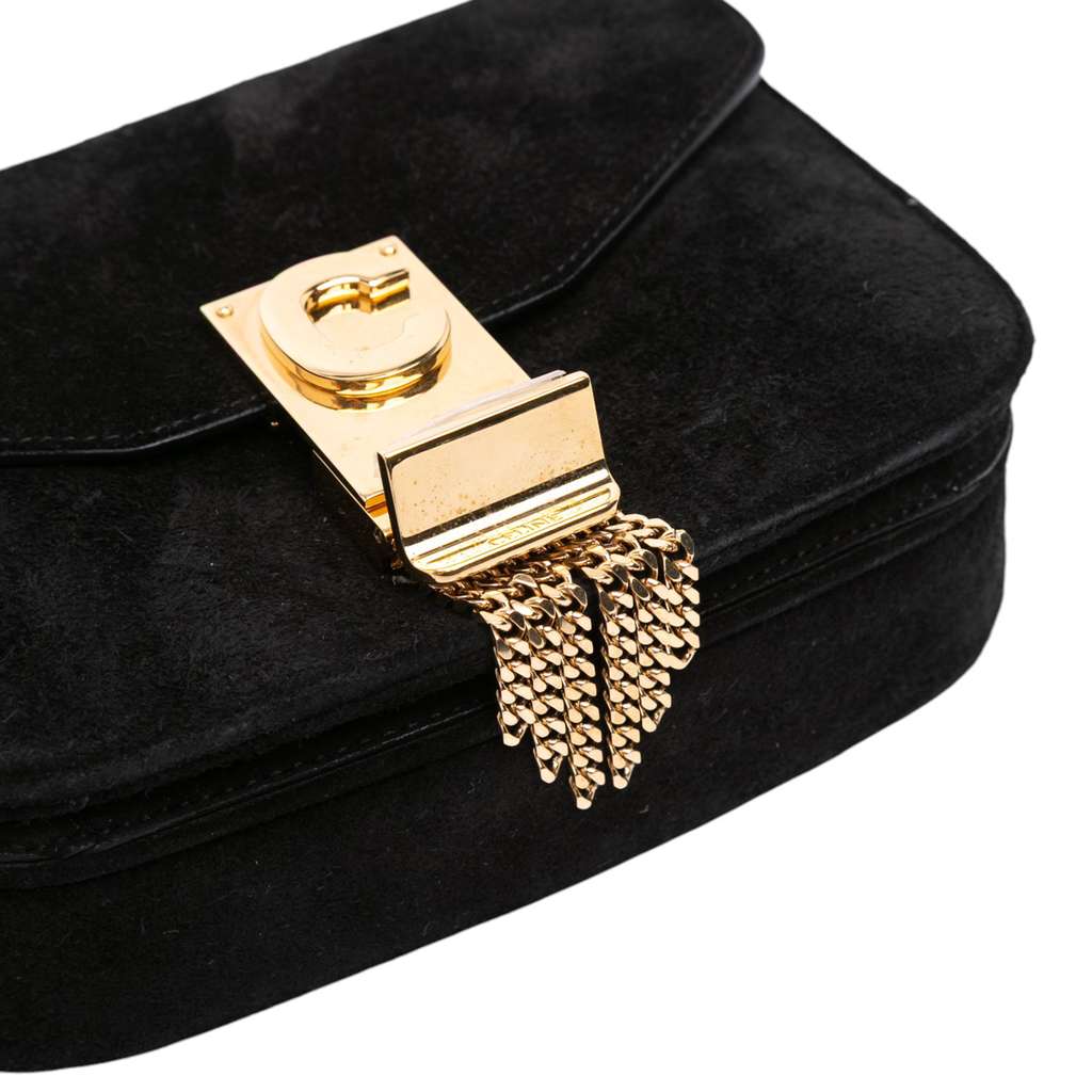 Celine Small Suede Pampille C Bag - Detail 2