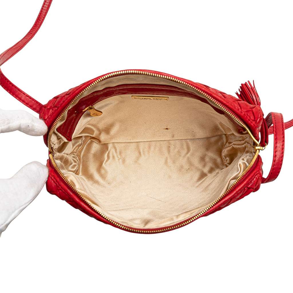 Bottega Veneta Mini Nappa Intrecciato Nodini Crossbody - 4