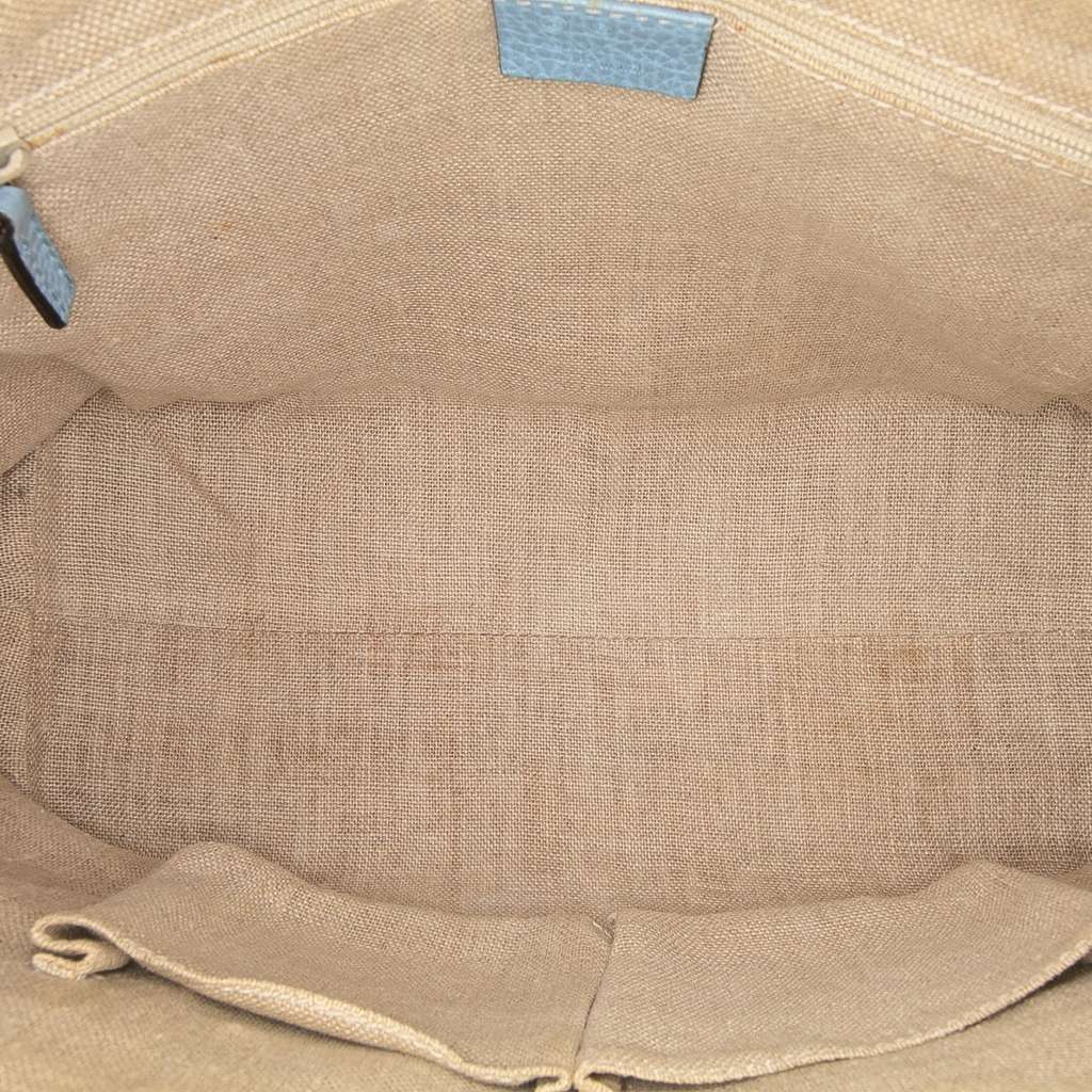 Gucci Leather Interlocking G Charmy Satchel - Detail 1