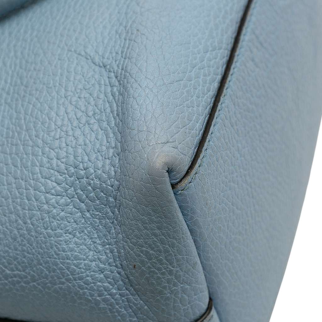 Gucci Leather Interlocking G Charmy Satchel - Image 11