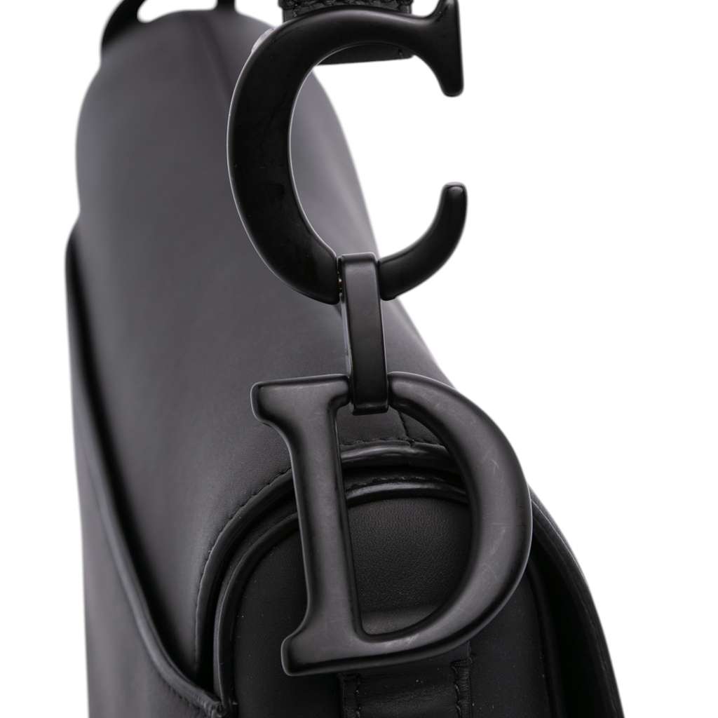 Dior Ultra Matte Calfskin Saddle Bag - Image 11