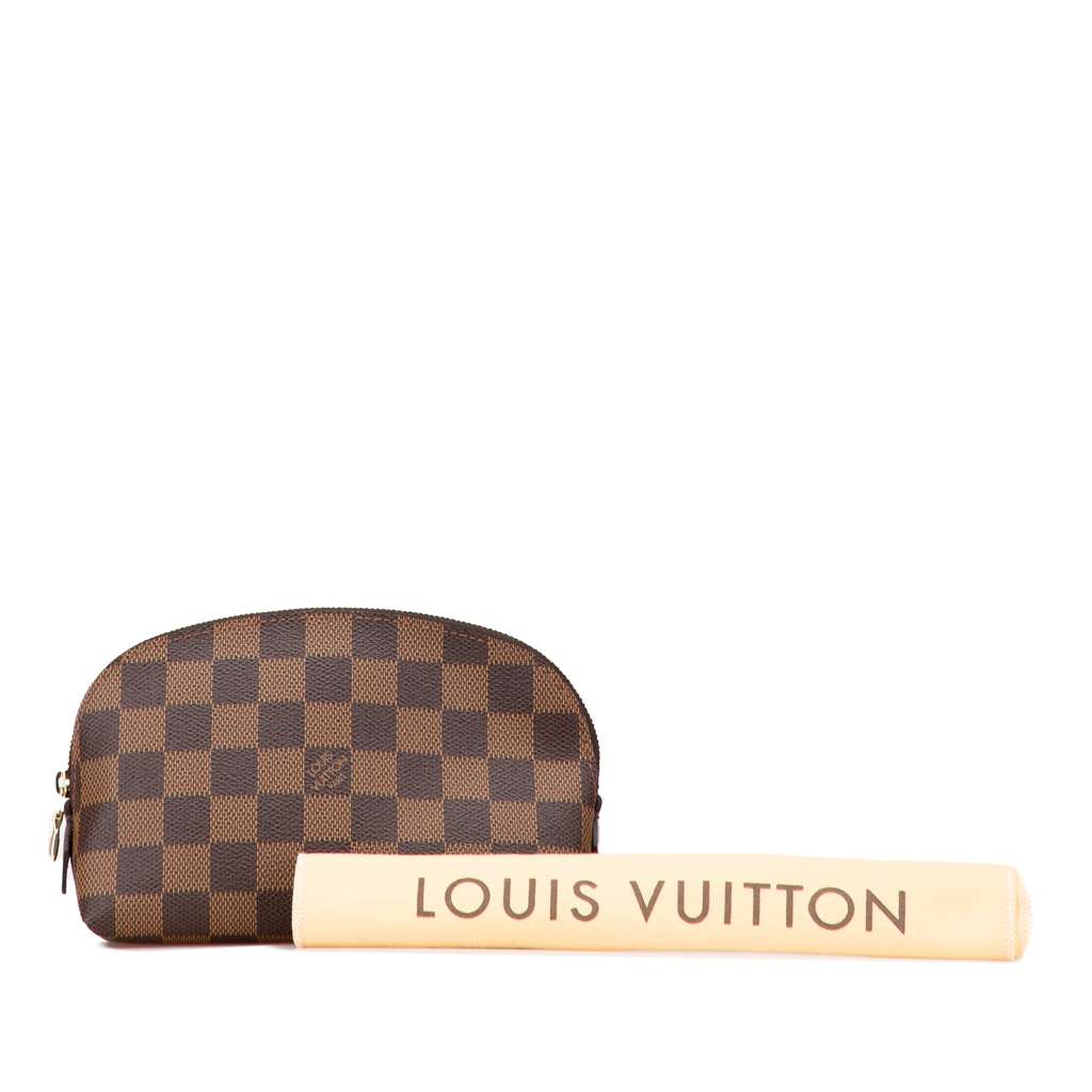 Louis Vuitton Damier Ebene Cosmetic Pouch PM - Image 14